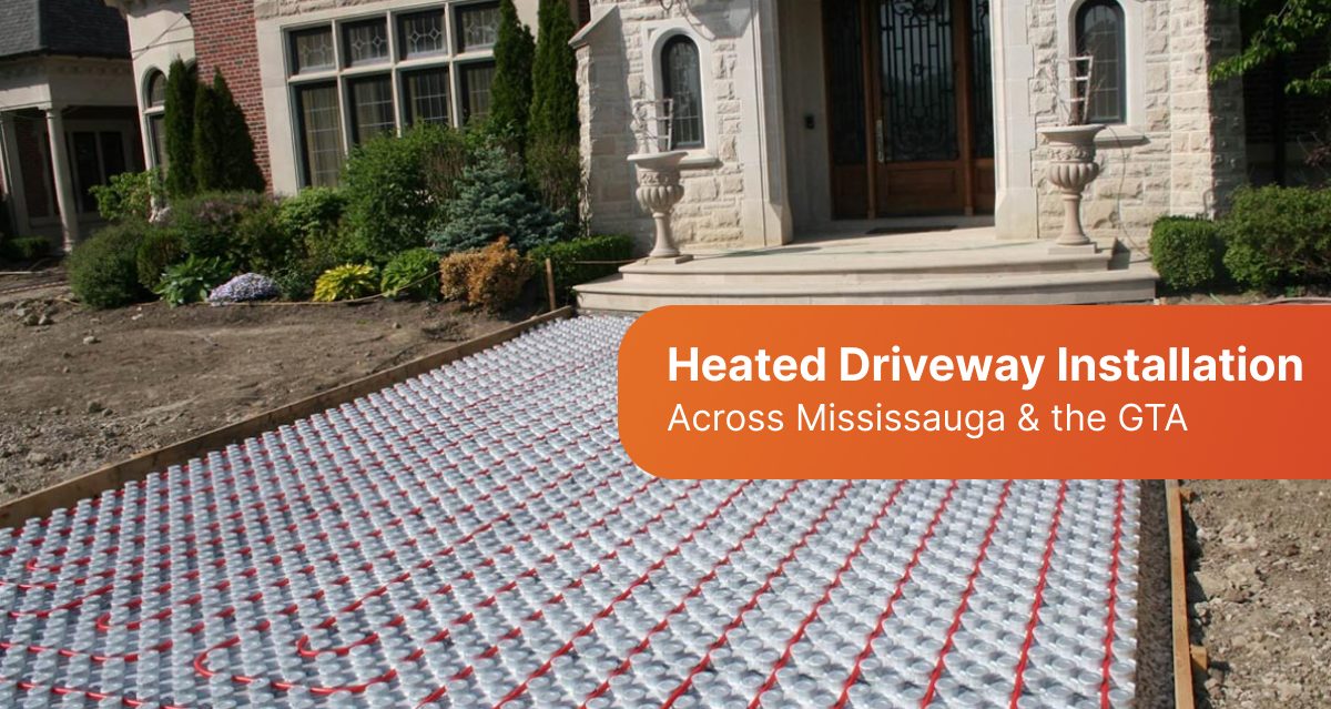 Heated Driveway Installation Across Mississauga & the GTA